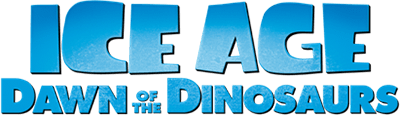 Ice Age: Dawn of the Dinosaurs title screen for Wii